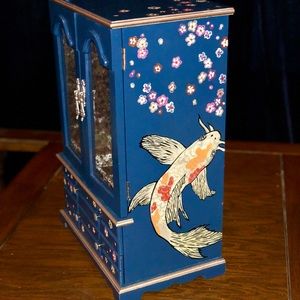 Handmade Painted Jewelry Box